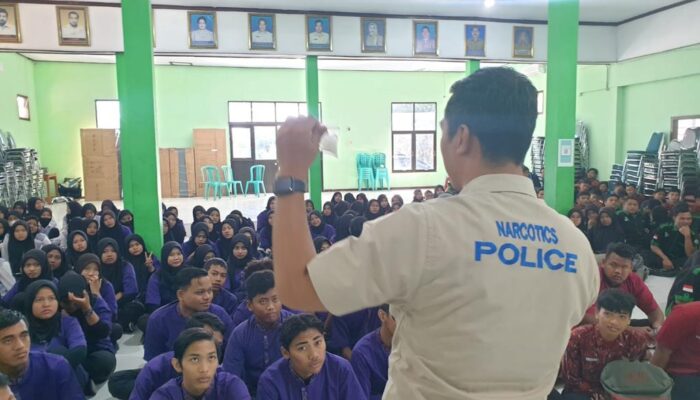 Polres Nganjuk Lakukan Penyuluhan Bahaya Narkoba di Sekolah –Sekolah