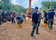 TMMD KE-117 KODIM 1411/BLK PERINTISAN JALAN SUDAH 38%
