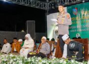 Polres Jombang Mengadakan Tabligh Akbar Ribuan Masyarakat Menghadiri Acara Bersholawat