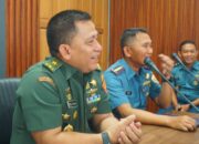 Wasrik Itjen TNI Kunjungi Lantamal IV Kota Batam