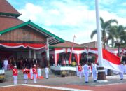 Dandim 0724/Boyolali Hadiri Upacara Detik-Detik Proklamasi Hut Kemerdekaan Republik Indonesia Ke 78