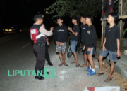 Rutin Gelar Patroli Gabungan Polres Bangkalan Antisipasi Balap Liar dan Tawuran Remaja