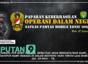 Dansatgas Mobile Yonif 300 Siliwangi Melaksanakan Paparan Keberhasilan Satgas kepada Asops Kasad dalam Kegiatan Rakor Penyiapan “Satgas Operasi dalam Negeri”