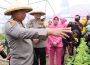 Kapolda Jatim Resmikan Kebun Ketahanan Pangan di Polres Blitar