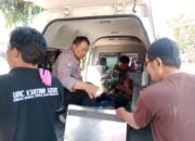 Polres Nganjuk Bersama-sama TNI, Pemdes Rowoharjo dan Dinas Kesehatan bantu ODGJ