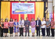 Danlantamal IX Edukasi Mahasiswa Institut Agama Kristen Negeri Ambon Tentang Kelautan dan Kemaritiman Melalui Kuliah Umum