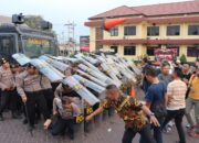 Latih Kesiapan Personel Amankan Pemilu 2024 Polres Pasuruan Gelar Sispamkota