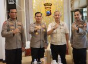 Kapolres Nganjuk menerima Kunjungan Pj. Bupati Nganjuk Bahas Langkah Strategis Penguatan Harkamtibmas