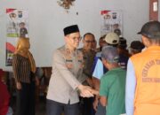 Kepala Desa Bulu Apresiasi Kepedulian Polres Ponorogo Kepada Puluhan Warga Kurang Mampu