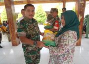 Ringankan Kebutuhan Pokok Masyarakat, Korem Wijayakusuma Gelar Bazar Sembako Murah