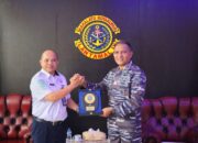 Danlantamal IX Bersama BMKG Provinsi Maluku Jajaki Pemasangan Tsunami Gauge di Teluk Ambon
