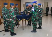Pangkoops Udara I Pimpin Sertijab Danpom Koops Udara I