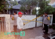 Warga Jl. Swadaya Kemayoran Sore ini Digegerkan Oleh Jasad Pria Lansia yang Berada di Halaman Depan Rumah