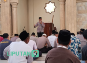 Polres Nganjuk Gelar Jum’at Curhat, Ajak Jamaah Antisipasi Gangguan Kamtibmas dan Perpecahan Selama Pelaksanaan Pemilu 2024