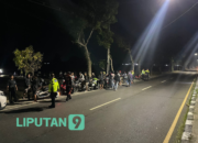 Dalam Upaya Cipta Kondisi Polres Nganjuk Gelar Antisipasi Balap Liar, 69 Motor Diamankan