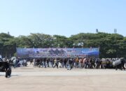 HUT TNI Ke 78 Selenggarakan Di Lapangan Karebosi Makasar