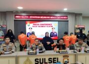 Lima Tersangka Pelaku Pembunuhan Ditangkap Polisi