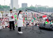 Puan Desak Israel Hentikan Agresi Militer di Aksi Bela Palestina