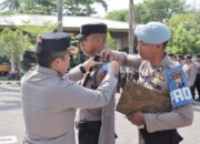 Polres Nganjuk Gelar Upacara Pembukaan Latihan Kerja 48 Siswa Diktuk Bintara Polri, Kapolres Ingatkan untuk Jaga Netralitas