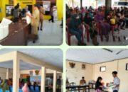 Dua Desa Ngrombot dan Patianrowo Membagikan Beras Untuk Masyarakat