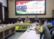 Polres Jombang Jumat Curhat Bersama Penyelenggara Pemilu 2024