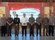 Mewakili Danrem 071/Wijayakusuma, Kasrem 071/Wijayakusuma Sambut PJ. Gubernur Jawa Tengah di Pendopo Sipanji