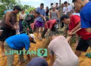 Peduli Masyarakat Perbatasan, Satgas Pamtas RI-Mly Yonarmed 16/TK Bantu Proses Pemakaman Warga di Bantan