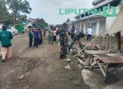 Koramil 1423-02/Marioriwawa Soppeng Pelihara Lingkungan dan Pembersihan Selokan