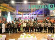 Perkokoh Toleransi Umat Beragama, Danrem Wijayakusuma Hadiri Perayaan Natal Bersama