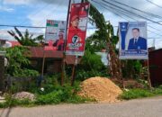 Banyak APK Caleg Pemilu 2024 Langgar Perda Menjamur Di Sudut Baubau