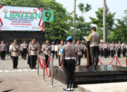 Kapolres Nganjuk Pimpin Sertijab Wakapolres, Kapolsek Gondang, Lengkong dan Sawahan