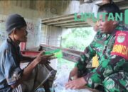 Kepedulian Serka Arisman Babinsa Koramil 0602-01/Kota Serang Kepada Warga Terlantar