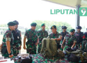 Pangdivif 2 Kostrad Tinjau Dan Periksa Kesiapan Satgas Yonif 503/Mayangkara