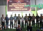 Kapolres Soppeng Giat Pengawasan dan  Cek Langsung Pelaksanaan Sortir Dan Pelipatan Surat Suara