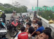 Polres Pacitan Gelar Razia Balap Liar di JLS, 20 Unit Motor Berhasil Diamankan