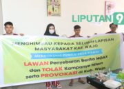 Deklarasi Pemilu Damai :  Mahasiswa Universitas Puangrimaggalatung Sengkang  Ajak Masyarakat Wajo Bersatu