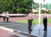 Upacara Bulanan Polda Sultra, Ini Penekanan Irjen Pol Drs. Teguh Pristiwanto Kepada Personel