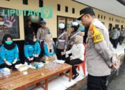 Kapolres Bulukumba Sidak Mendadak, Cek Urine Seluruh Anggotanya