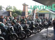 Cegah Terjadinya Pelanggaran, Kodim 0808/Blitar Bersama Subdenpom V/1-3 Blitar Gelar Pemeriksaan Kelengkapan Kendaraan Bermotor