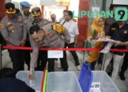 Pastikan Keamanan Logistik Pemilu, Kapolres Kediri Kota Cek Gudang KPU