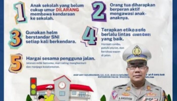 Inovatif ! Saat Jabat Kasat Lantas Polres Blitar, Ini Jabatan AKP Alimuddin Nasution Selanjutnya