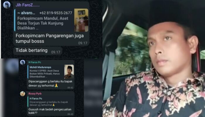 Mentor Berani Tuding Forkopimcam Pangarengan Tumpul, Masyarakat Pacanggaan: “Siapa Yang Ia Andalkan?”