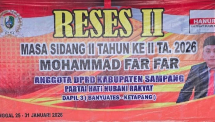 Mohammad Far Far Serap Aspirasi Warga dalam Reses II Masa Sidang Ke II Tahun Anggaran 2026