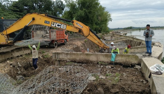 Rusak di Segmen Berbeda, PU SDA Tegaskan Proyek Pelindung Tebing Bengawan Solo Tak Gagal Konstruksi