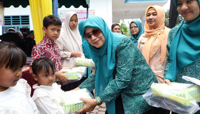 TP PKK Madina Gelar CKG dan IVA Tes di Muara Sipongi