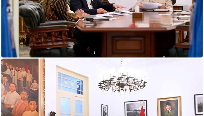Presiden Prabowo Subianto Menerima Dewan Ekonomi Nasional di Istana Presiden