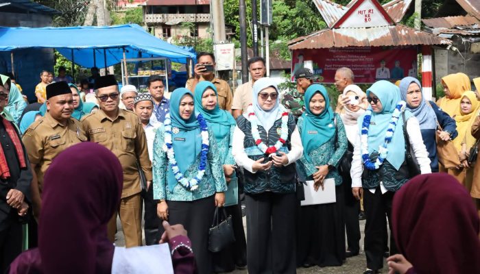 Monitoring IVA Test di Muara Sipongi, Pemkab Madina Tekankan Peran Keluarga Cetak Generasi Berkualitas