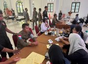 Meriahkan HUT Bhayangkara ke -80, Personil Damai Cartenz Partisipasi dalam Giat Donor Darah di Polres Nabire