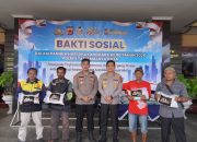 Polres Tasikmalaya Kota Gelar Bhakti Sosial Hari Bhayangkara Ke-80 Ajak Masyarakat Jaga Kamtibmas dan Syukuri Kesehatan