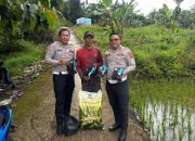 Satlantas Polres Kuningan Hadir untuk Petani, Salurkan Bibit Jagung di Desa Cibulan
